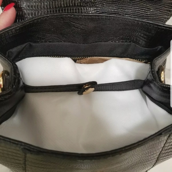 NEW Divina  Firenze genuine leather convertible bag backpack in Black - Picture 9 of 11